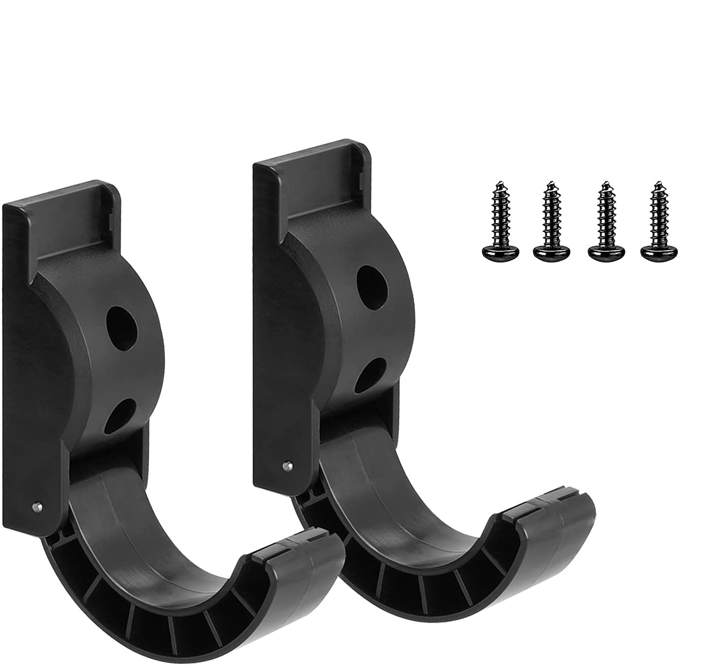 BOOSTEADY Gun Rack Wall Mount, Folding Gun Racks, Gun Storage for Wall, Rifle and Shotgun Hooks-2pcs