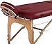 SierraComfort All Inclusive Portable Massage Table, Burgundy