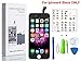 iPhone 6 Screen Replacement For Lcd Touch Screen Digitizer Frame Assembly Set (Black)