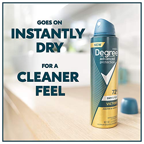 Degree Antiperspirant Deodorant Spray 72 HR Wetness Protection Victory
