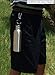 Best Value Pack of Two BPA Free Metal Water Bottle by Vibz Enterprise with Free Carabiner and Leak Proof Cap, Hygienic, Durable and Ecofriendly Hydration Source for Sports and Outdoor Activity