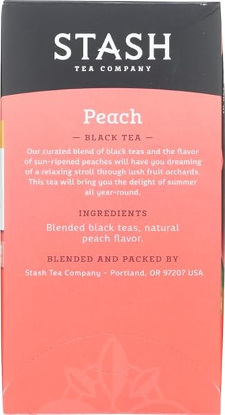 STASH TEA PEACH TEA, 20 CT, 2 PK