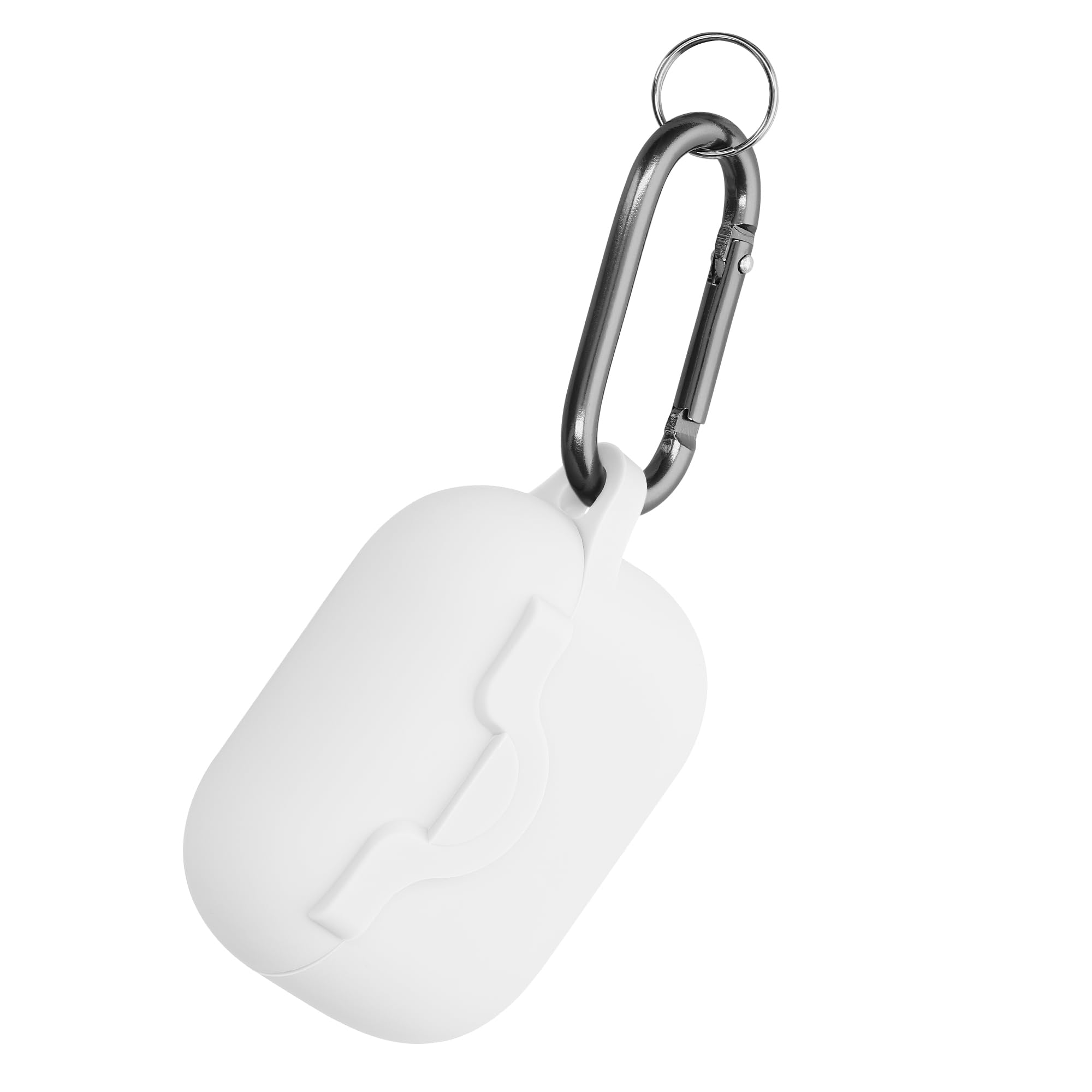 kwmobile Case Compatible with Apple Airpods Pro 2 / Pro 1 Case - Flexible Silicone Cover for Earbuds - In White