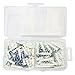 Drywall Anchors Plastic Self Drilling Wall Anchors with Screws Assortment Kit, Includes 2 Sizes, 6 and #8 Anchors