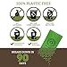 Doggy Do Good Poop Bags | Dog Waste Bags | Unscented, USDA Certified Biobased, Thick & Leak Proof, Easy Open | Standard Size | 180 Count