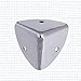 4Pcs 35mm ELIVE Silver Metal Speaker Case Box Cabinet Corner Leg Protectors Guards