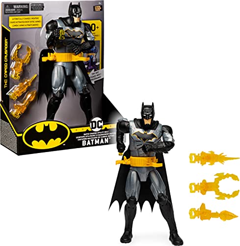 DC-Comics-BATMAN-12-Inch-Rapid-Change-Utility-Belt-BATMAN-Deluxe-Action-Figure-with-Lights-and-Sounds DC Comics BATMAN, 12-Inch Rapid Change Utility Belt BATMAN Deluxe Action Figure with Lights and Sounds
