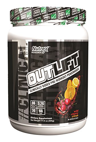 Nutrex Research Outlift, Wild Cherry Citrus, 17.8 Ounce