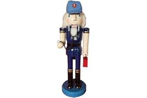 Santa's Workshop - 70563 EMT Nutcracker, 14" Tall, Blue/Red