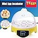 Egg Incubator Noeler Digital Incubators for Chicken Duck Goose Quail Birds Fertile Eggs for Hatching (7 Egg Incubator)