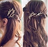 2PCS Fashion Creative Branches Antlers Hairpin Personalized Hair Clip