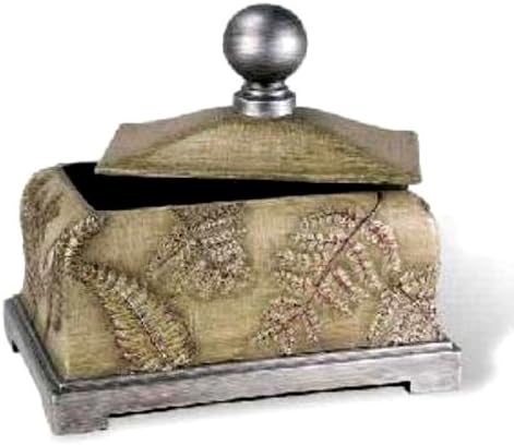 Silver Fern Jewelry Box