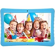 BENEVE 10.1" Inch 1080p Full HD IPS Display Android Tablet, 2GB+32 GB Big Storage, Android 7.0, Dual Camera 2MP+ 5MP, Bluetooth and WiFi, Kid-Proof Drop Resistance Case and Parent Control App