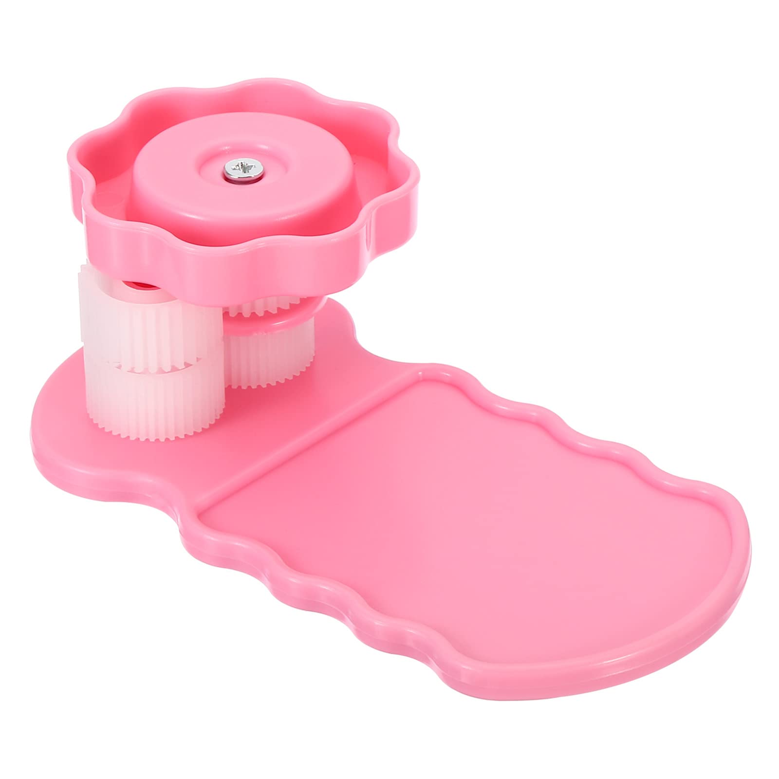 PATIKIL Paper Quilling Crimper, Slip Wave Shaper Making Tool Hand Winder Machine for Origami DIY Art Crafts, Pink