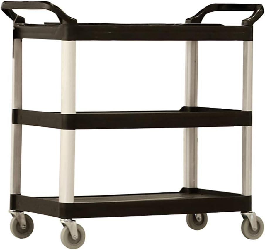SYTH Carro de Servicio de 3 estantes/Carrito de Cocina rodantes Carro