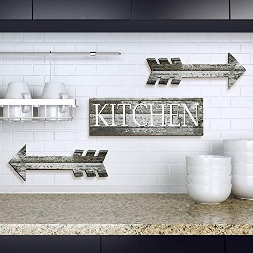 Wooden kitchen wall sign with the text "Value: $15.99" displayed.