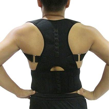 magnetic posture corrector back support belt