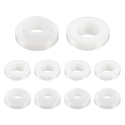 uxcell 10pcs Flanged Sleeve Bearings Plastic