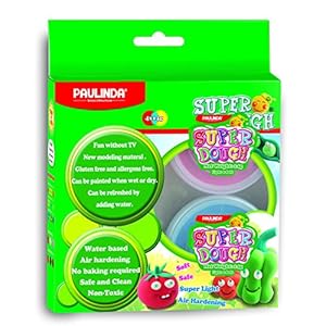 Paulinda Plastic Drums, Multi Color (64 GMS)