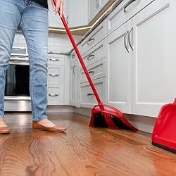 O-Cedar One Sweep Broom with Step-On Dustpan