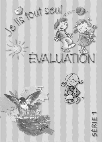 Je lis tout seul : Evaluation série 1 by MDI