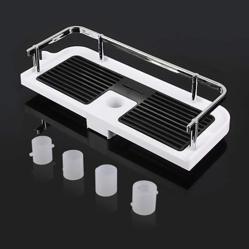 Shower Caddy Bathroom Shelf Rack with Shower Head Holder, Shower