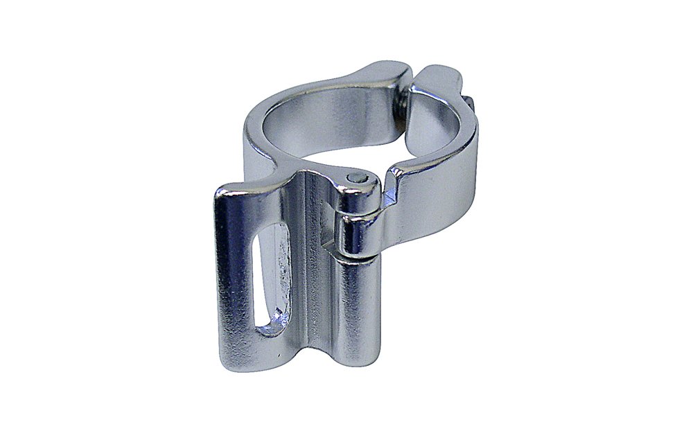 ETC Front Derailleur Clamp - Silver, 34.9 mm