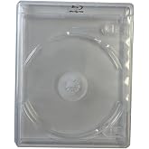 New 12.5 mm Clear Viva Elite Double Blu-Ray Replacement Case Box Standard Size Hold 2 Discs (Pack of 2 Pcs)