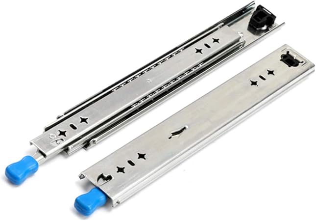 Drawer Slides Heavy Duty Two Way Locking Safer Prevent Falling