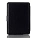 HAOCOO Ultra Slim Leather Smart Case Cover Build in Magnetic [Auto Sleep/Wake] Function for All-New Kindle Paperwhite 2012, 2013, 2015 Versions (Not fit All-New Paperwhite 10th Generation)(Black)