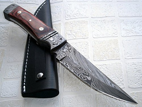 Bc- t- 031 custom handmade damascus steel knife- solid …