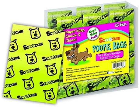 Scoochie Super Value Poopie Bag Refill Rolls 25/Pkg-