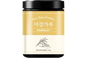 BALANCE PICK Natural Rice Bran Powder 4.23oz - Product of Korea 미강가루/쌀겨 천연팩