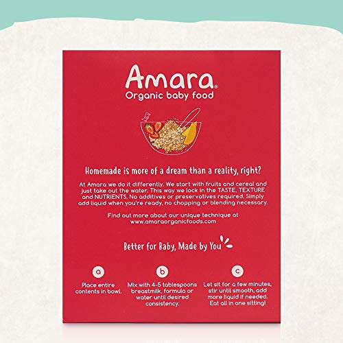 Amara Organic Baby Food Stage Ancient Grain Baby Cereal to