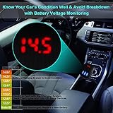 Car Charger Bluetooth FM Transmitter Wireless In-Car Hands-Free Talking Car Kit and Dual USB Charger for IPhone 6 Iphone 7 Samsung Galaxy S7 Android Smartphones Black