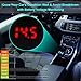 Car Charger Bluetooth FM Transmitter Wireless In-Car Hands-Free Talking Car Kit and Dual USB Charger for IPhone 6 Iphone 7 Samsung Galaxy S7 Android Smartphones Black