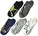 Disney Boys' Star Wars 5 Pack No Show Socks ,assorted dark, Sock Size 9-11; Shoe Size 4-9