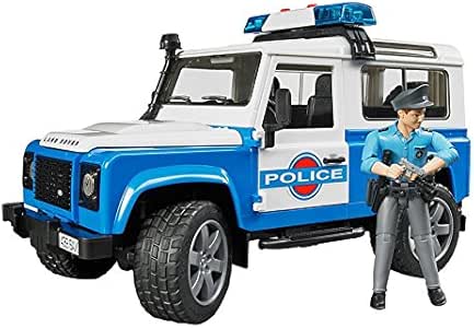 bruder jeep police