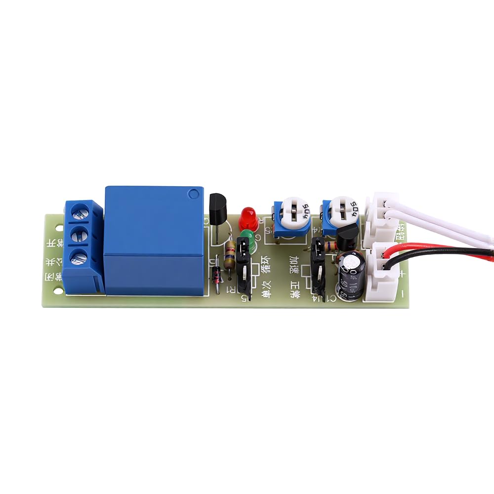 Adjustable Delay Timer Relay Module, DC 12V, 0-15min On/Off Switch