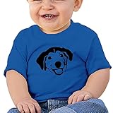 Cute Dog Head Fashion Cotton Soft O-Neck Short