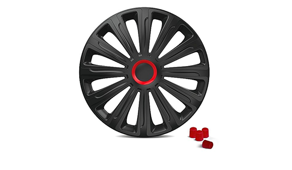 Tapacubos Tapacubos incl. 4 Tapones de válvula gratis, apto ...