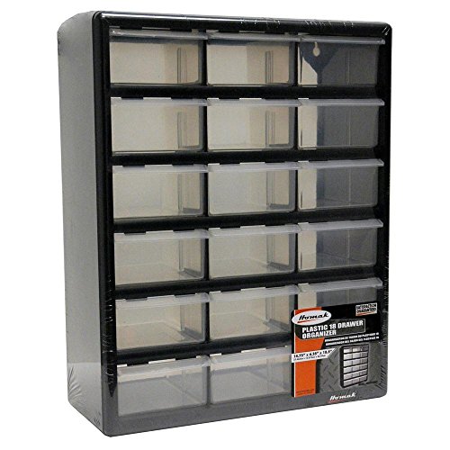 Homak 12Drawer Parts Organizer, Black, HA01012001 on Galleon Philippines