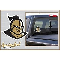 Springfed Decals UCF Knights Knight Helmet Logo 4" Vinyl Decal Central Florida Car Truck Sticker