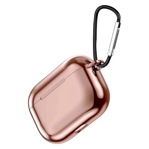 ErYao for AirPods Pro Case with Keychain, Electroplate Protective