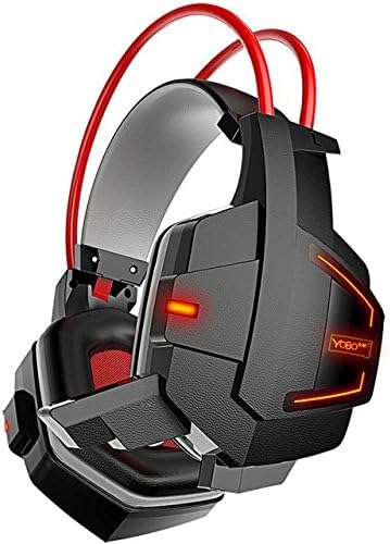 Headband headset,KaoShi Y036 Game headphones Deep Bass Stereo Surrounded gaming headset (Black)