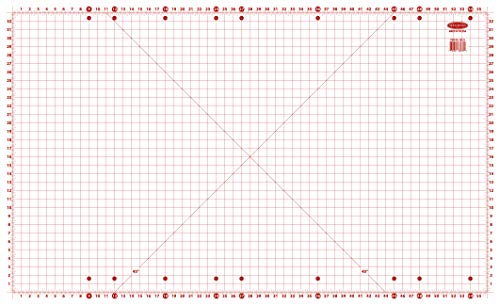 Sullivans USA Cutting Mat with grid (38233), 59 inch by 36 inch, for Sullivans Home Hobby Table