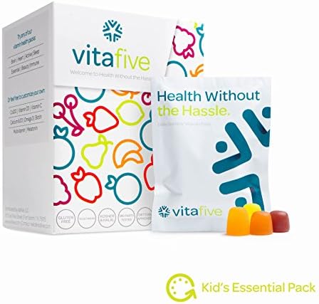 Vitafive Kid's All-In-One (Multi) Gummy Vitamin pack