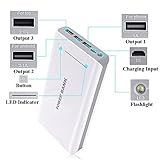50000mAh Portable 3USB External Battery USB Power Bank Charger for Mobile Phone