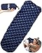 Chillax Ultralight Air Sleeping Pad – Inflatable Camping Mat for Backpacking, Traveling and Hiking – Super Comfortable Air Cells Design for Better Stability & Support – Tested 2.1 R-Value