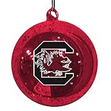 Team Sports America South Carolina Gamecocks Mercury Glass Ball Ornament